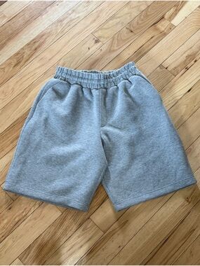 Bershka Gray Sweat Shorts Mens Medium Casual Lounge Gym Shorts